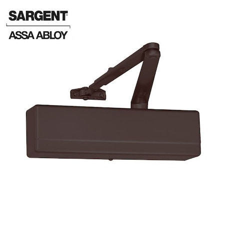 Sargent 1431 Series Surface Mechanical Closer Standard Arm Dark Oxidized Satin Bronze Equivalent SRG-1431-O-10BE